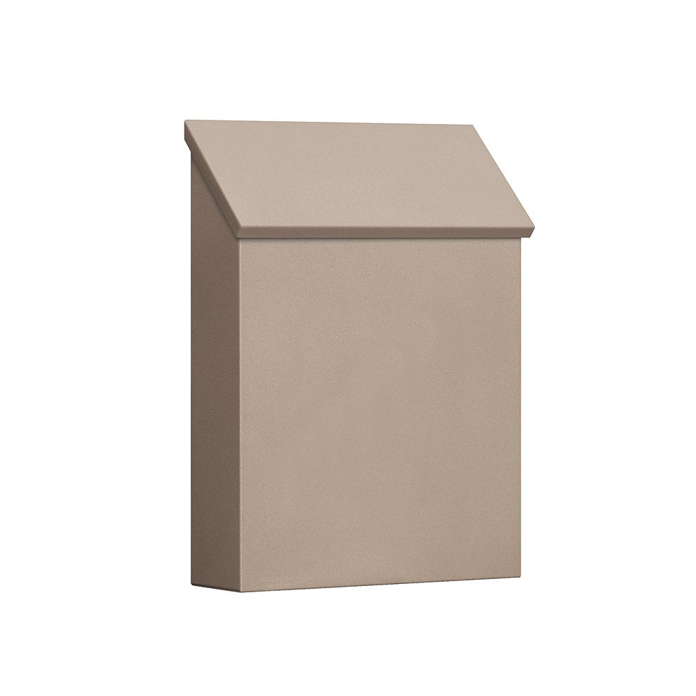 Traditional Mailbox - Standard - Vertical Style - Beige