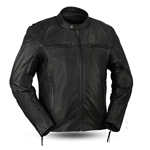 Top Performer Mens Motorcycle Leather Jacket