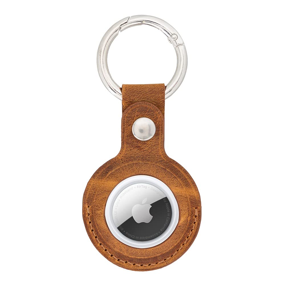 Saratoga Leather AirTag Holder