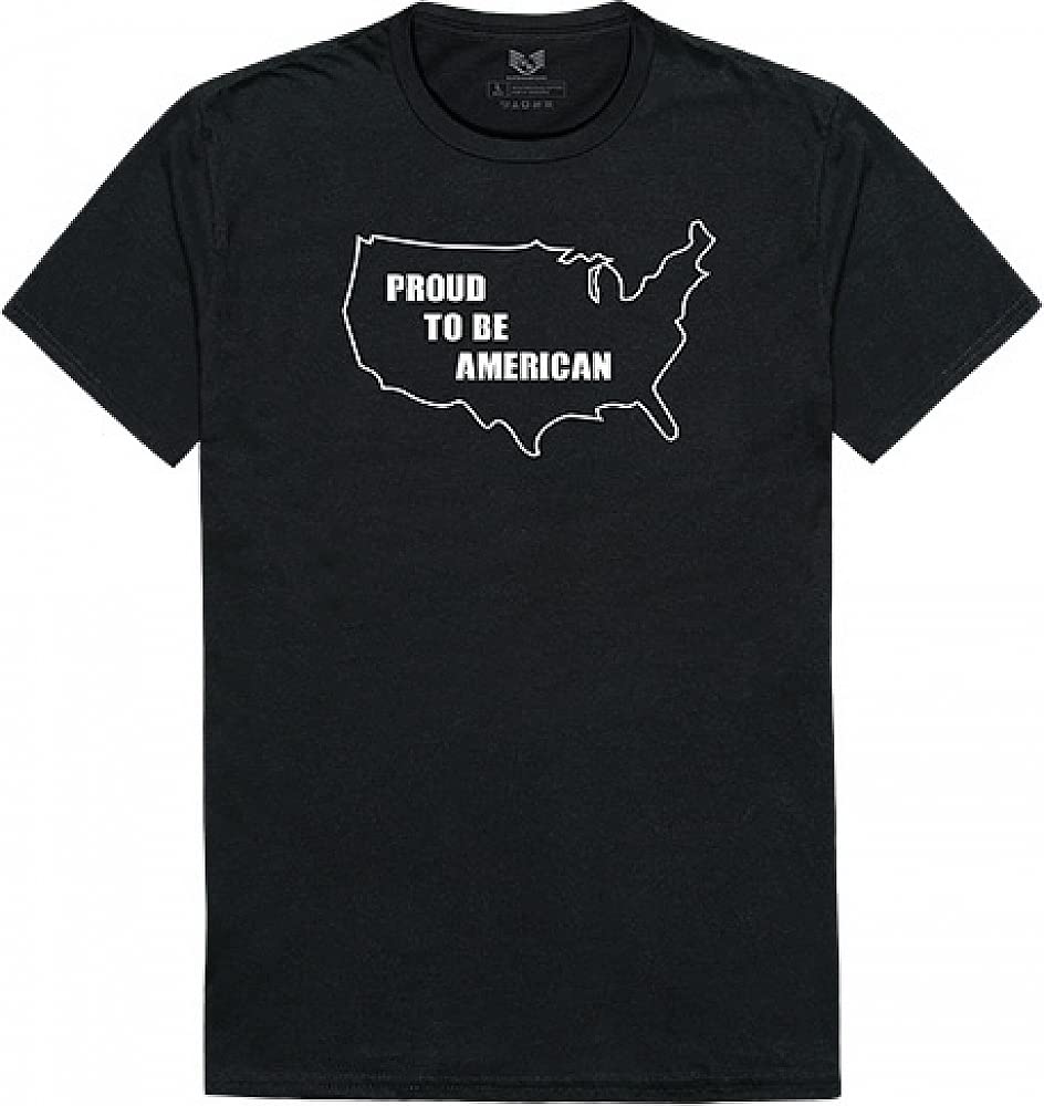 Relaxed Graphic T, PTB American, Black, L