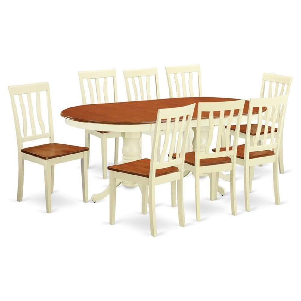9  Pc  dinette  set  -Dining  Table  and  8  Dining  Chairs