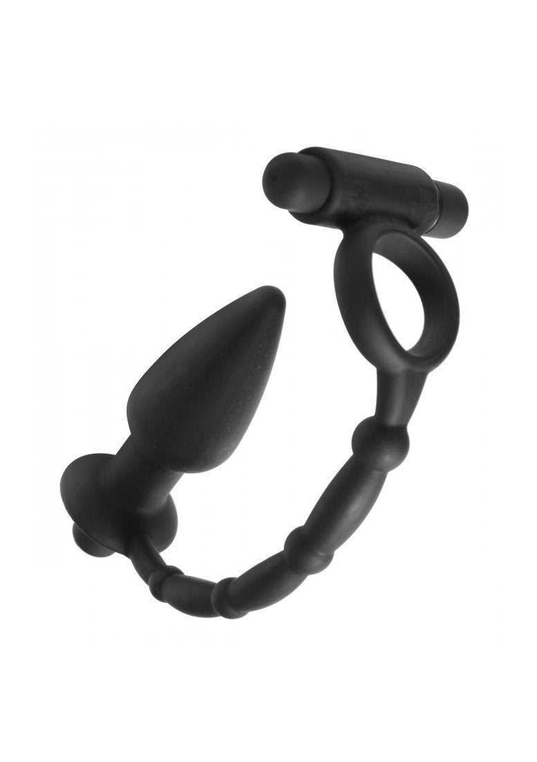Viaticus Dual Cock Ring and Anal Plug Vibe