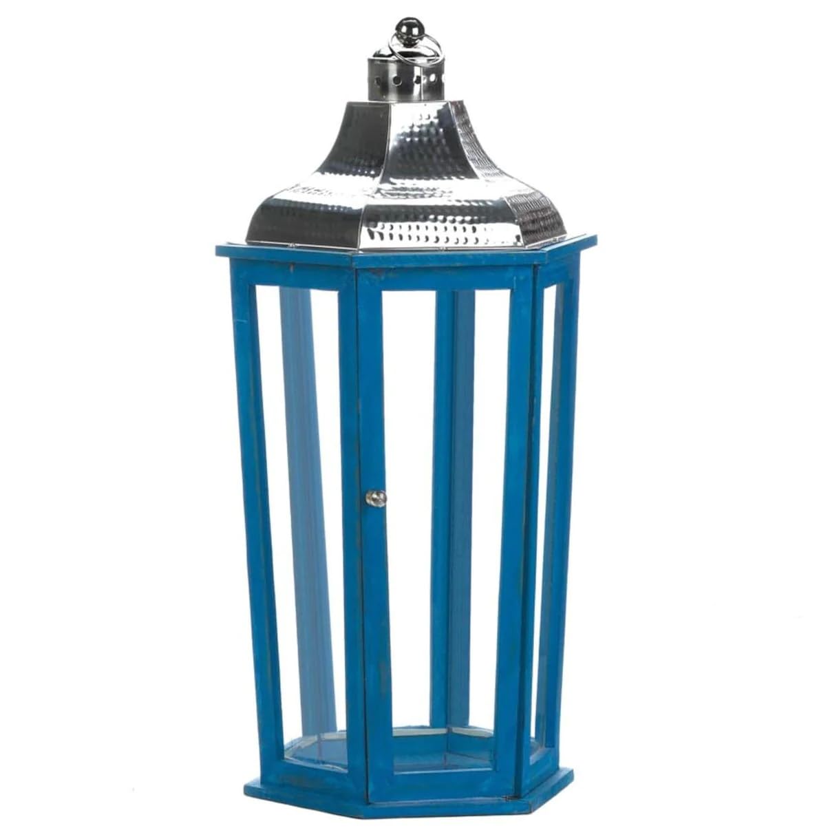 AZUL BEACH LARGE LANTERN