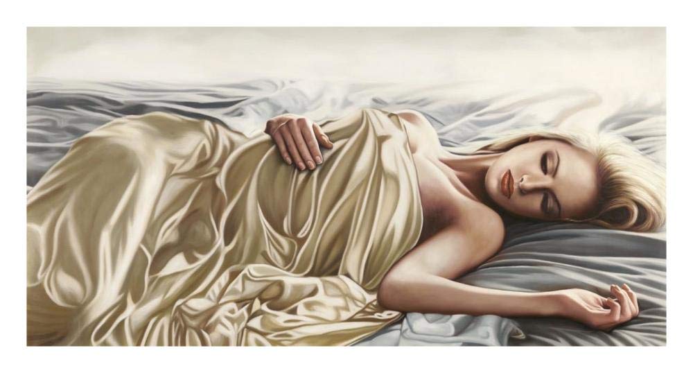 Sleeping Beauty-Paper Art-26x14”