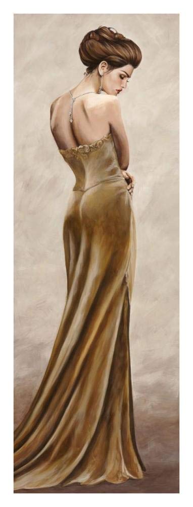 Grand Soiree III-Paper Art-14x38”