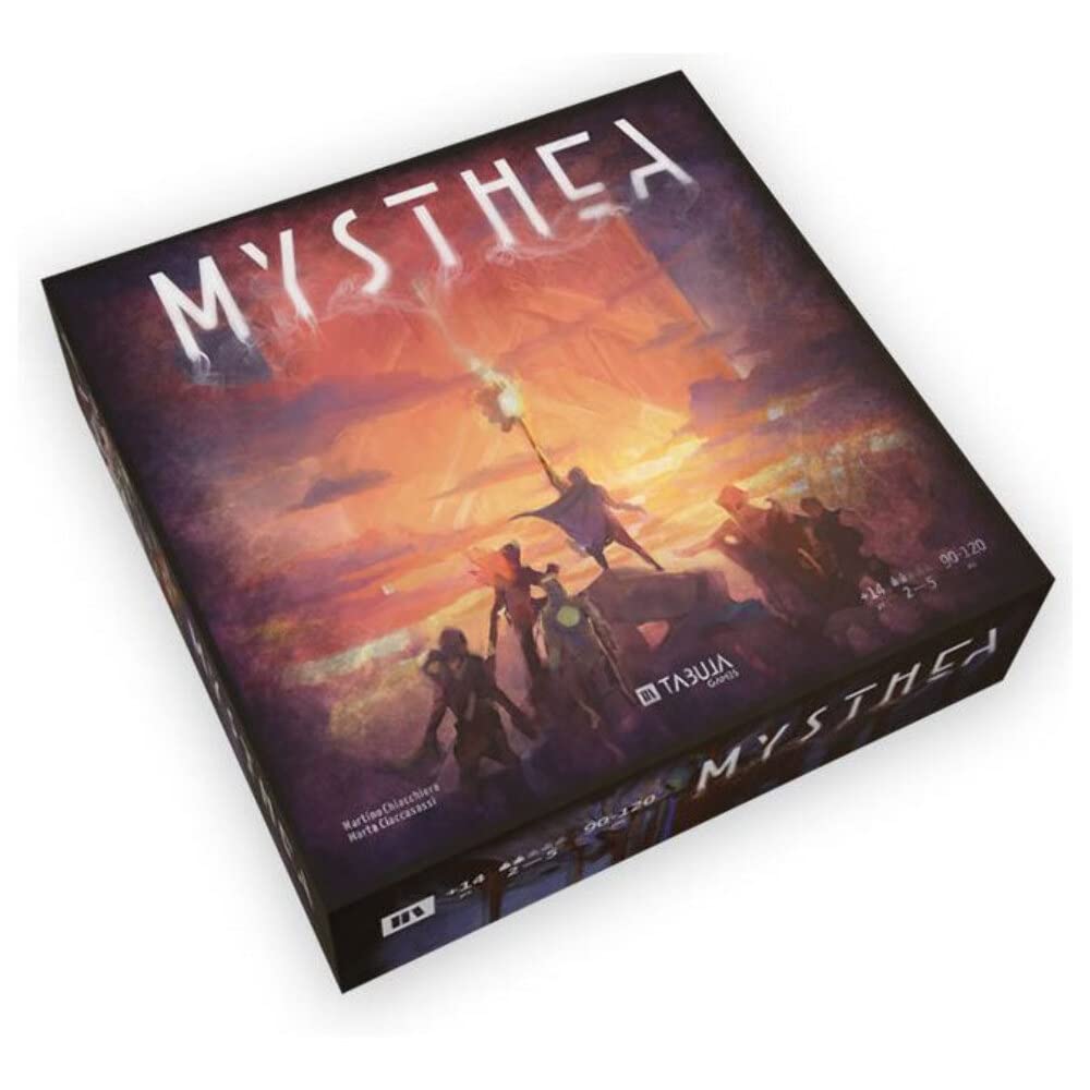 Mysthea Essential Edition - Board Game by Tabula Games 2-5 Players - 90-120 Minutes of Gameplay - Games for Family Game Night - Teens and Adults Ages 14+ - English Version