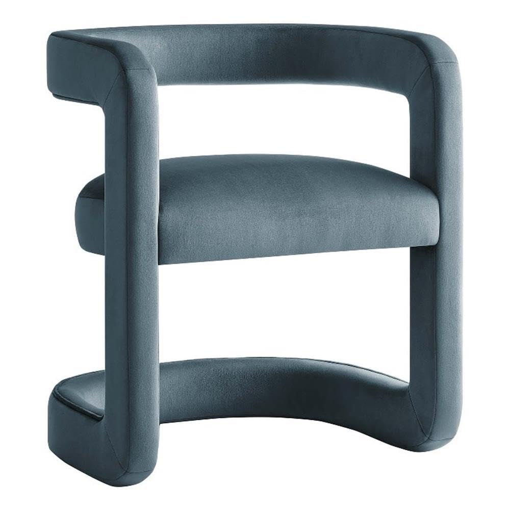 Winslow Performance Velvet Barrel Accent Chair