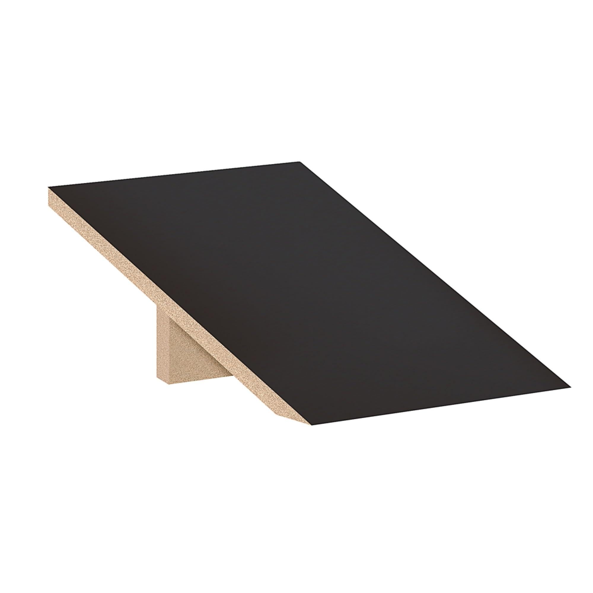 Sloping Hood - for 15 Inch Deep Designer Locker - 1 Wide - Black