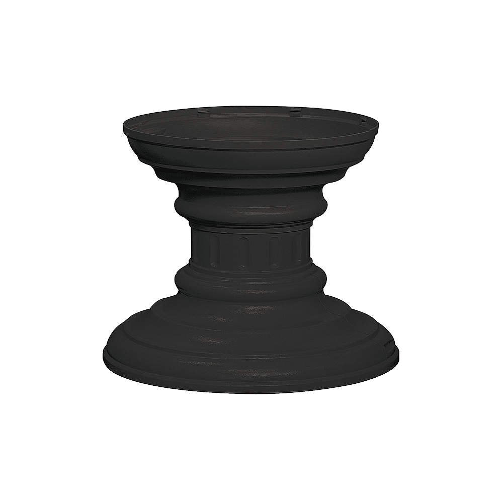 Regency Decorative Pedestal Cover - Short (Option for CBU Pedestal #3385) - Black