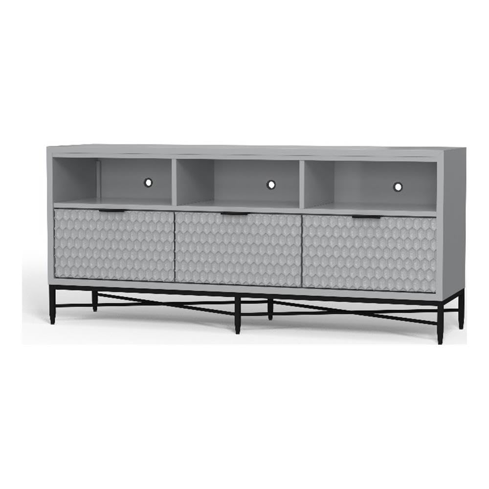 Milo TV Console (Light Slate Grey)