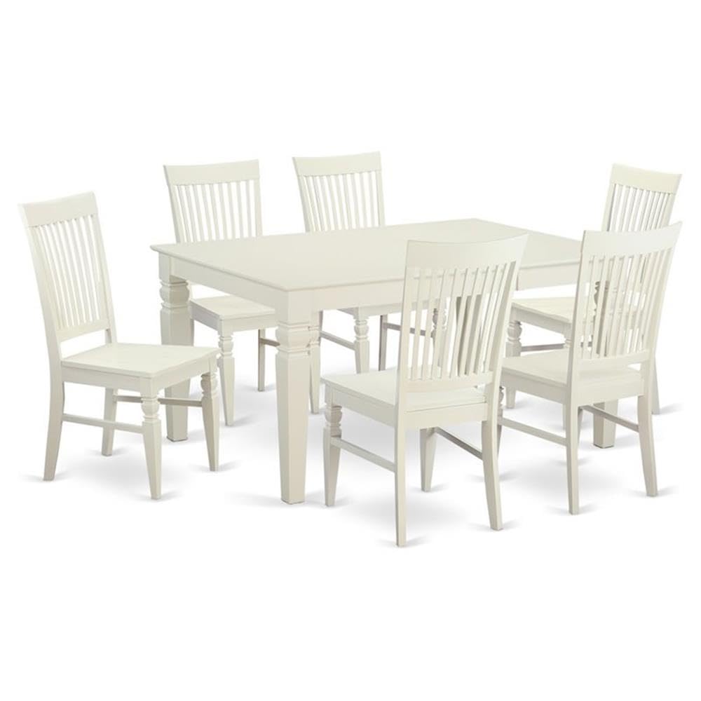 7  Pc  Dining  room  set-Dining  Table  and  6  Dining  Chairs