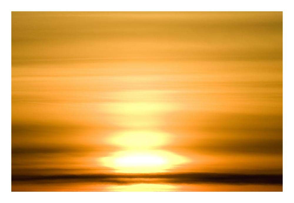 Winter sunset over tundra, Canada-Paper Art-26x18”