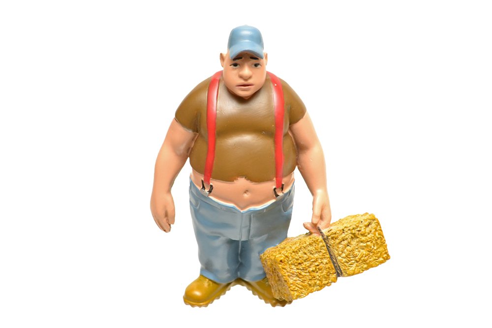 Cousin Budford Trailer Park Figure For 1:18 Scale Diecast Model Cars by American Diorama