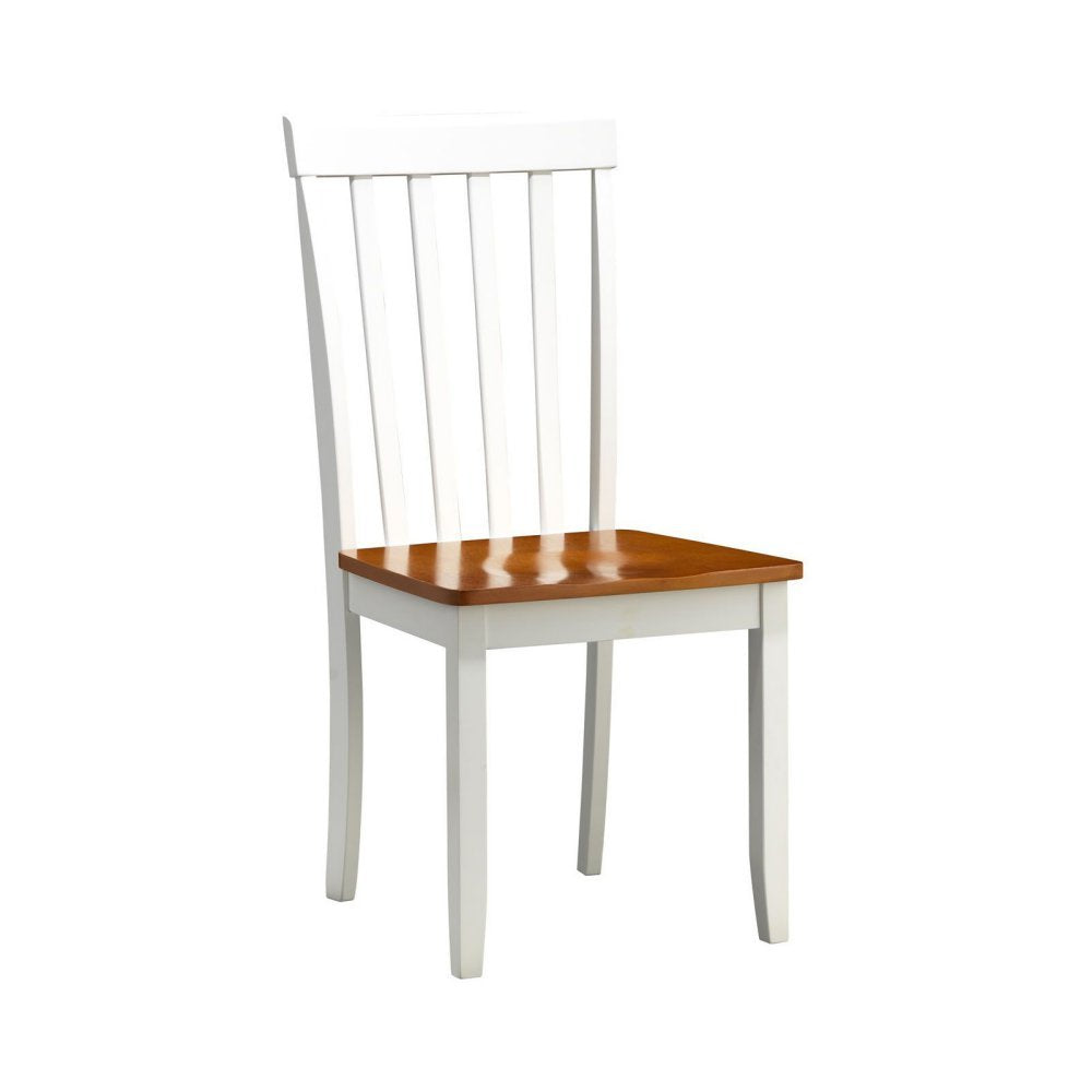 Bloomington Dining Chair[White/Honey Oak]2PK