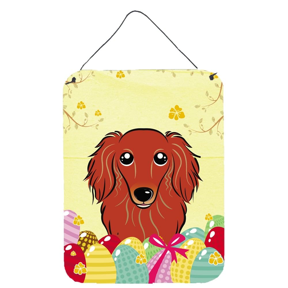 Easter Egg Hunt Design with Dog Wall or Door Hanging Prints