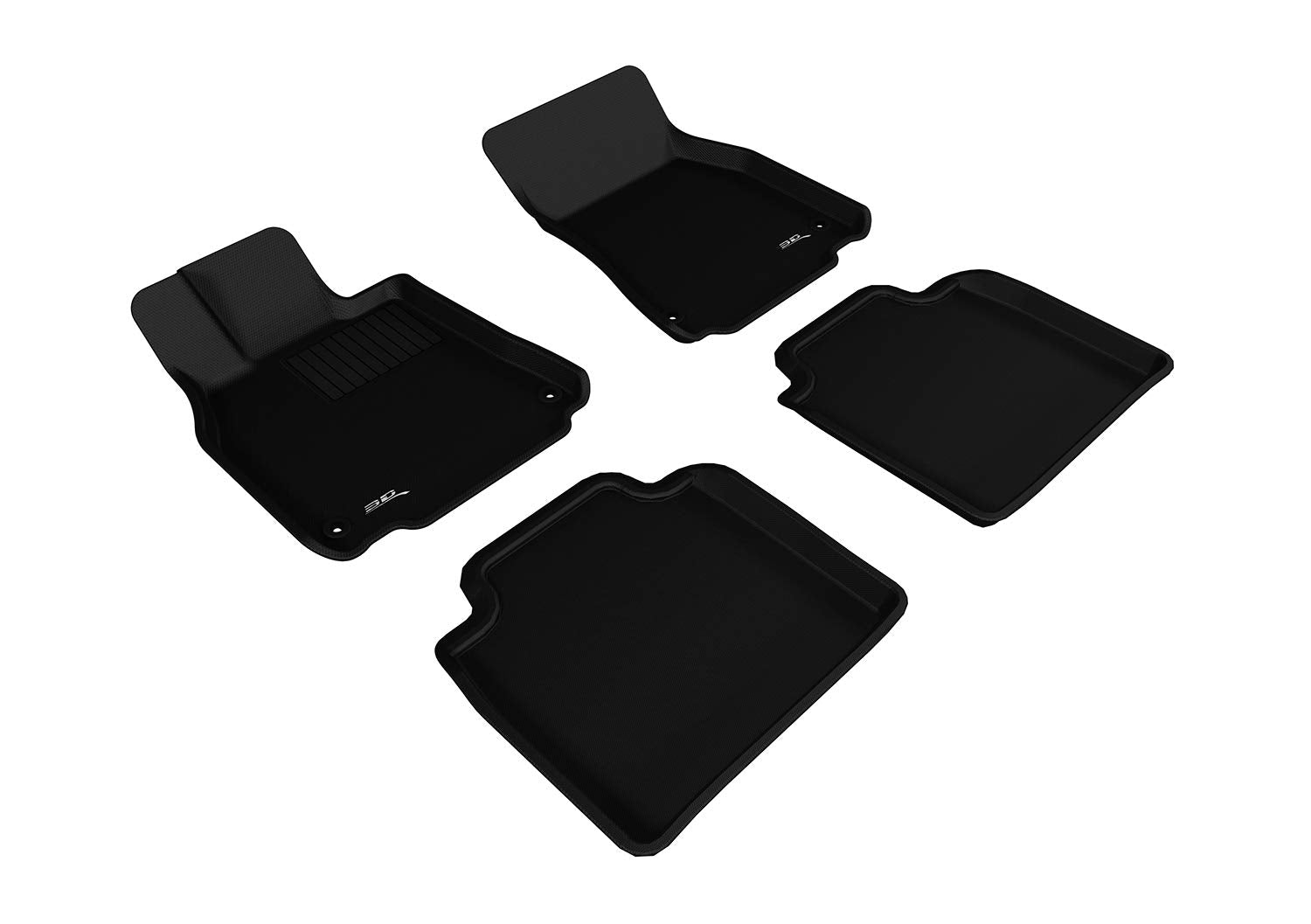 3D MAXpider LEXUS LS460L RWD 2007-2012 KAGU BLACK R1 R2