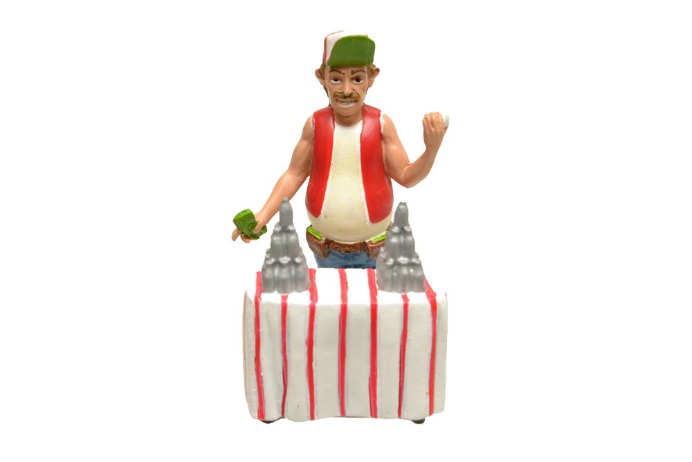 Carnie Barney Trailer Park Figure For 1:18 Diecast Model Cars by American Diorama