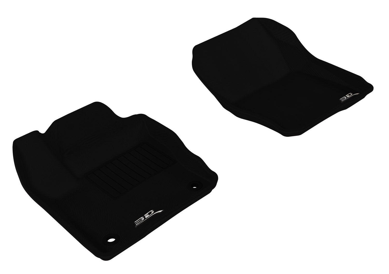 3D MAXpider FORD FOCUS 2012-2018 KAGU BLACK R1 (2 EYELETS)