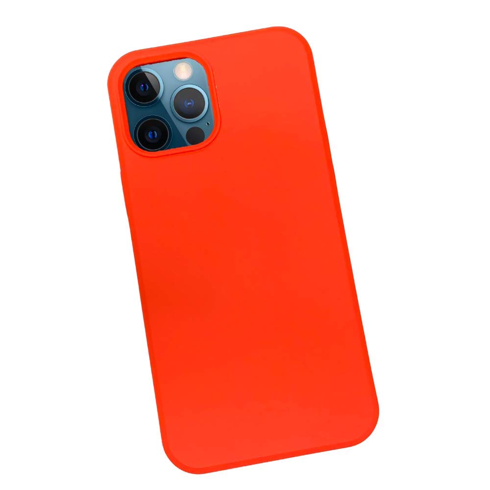 KP KOOL PRODUCTS TPU Silicone Case Compatible with iPhone 12 Pro/Max - Soft Protective Cover