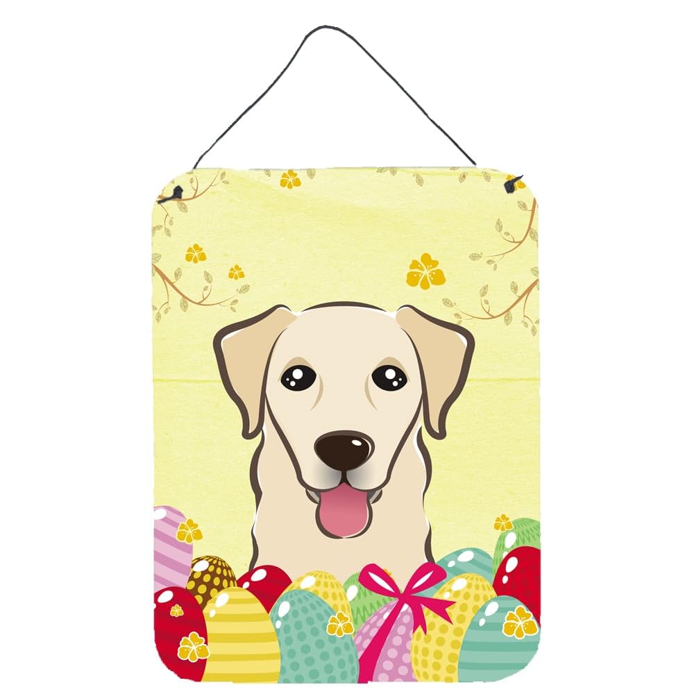 Easter Egg Hunt Design with Dog Wall or Door Hanging Prints