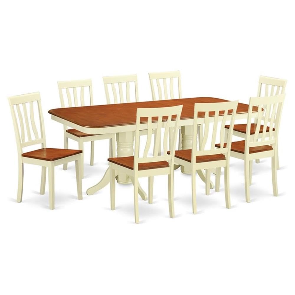 9  Pc  Dinette  set  for  8-  Dinette  Table  and  8  Dining  Chairs
