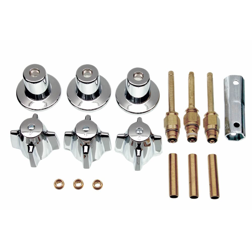 TRIMKIT 3H CENTRAL BRASS (Pack of 1)