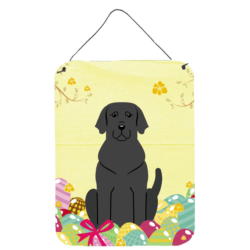 Easter Eggs Design with Dog Wall or Door Hanging Prints
