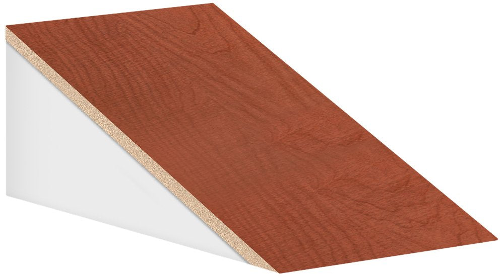 Sloping Hood - for 12 Inches Wide - 21 Inch Deep Designer Wood Locker - 1 Wide - Cherry