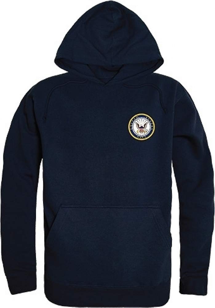 Graphic Pullover, USN Emblem, Navy, M