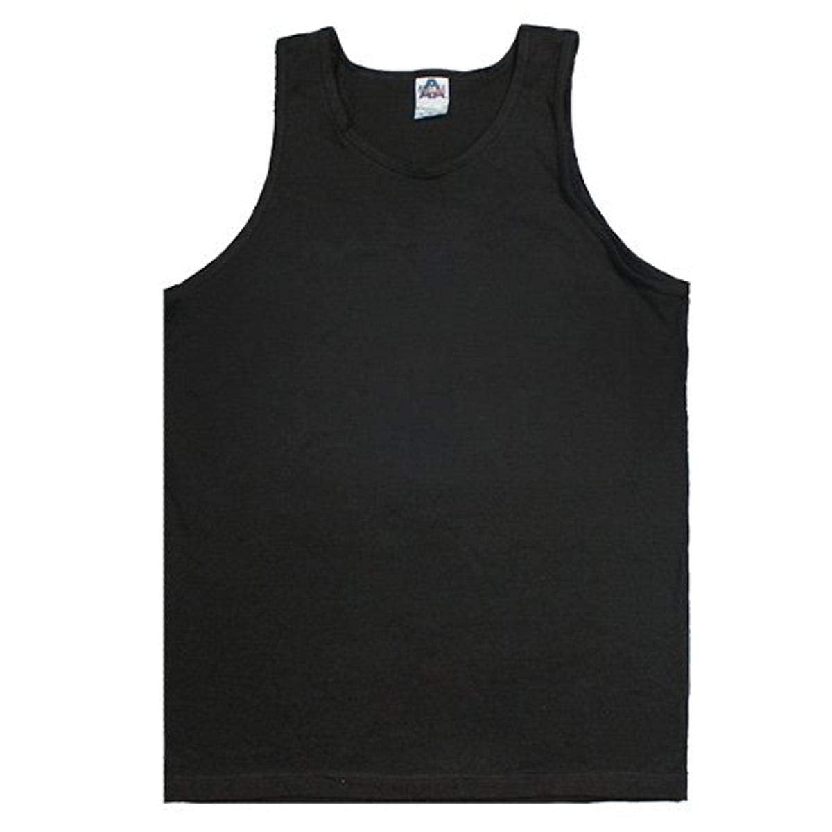 Mens Tank Top-Black, 2XL