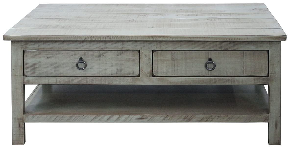 Rustic Coffee Table in Rustic Antique Black