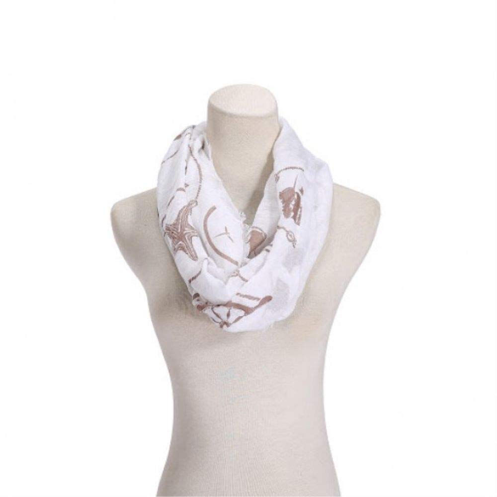 INFINITY SCARF - BROWN