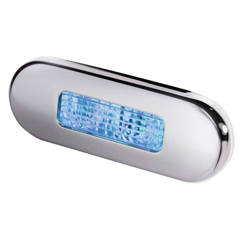 HELLA OBLONG COURTESY SURFACE MOUNT LAMP BLUE BLACK