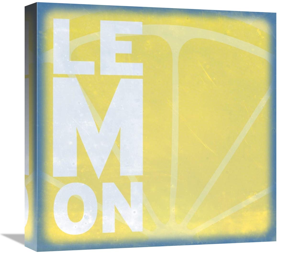 Citrus - Lemon-Canvas Art-18x18”