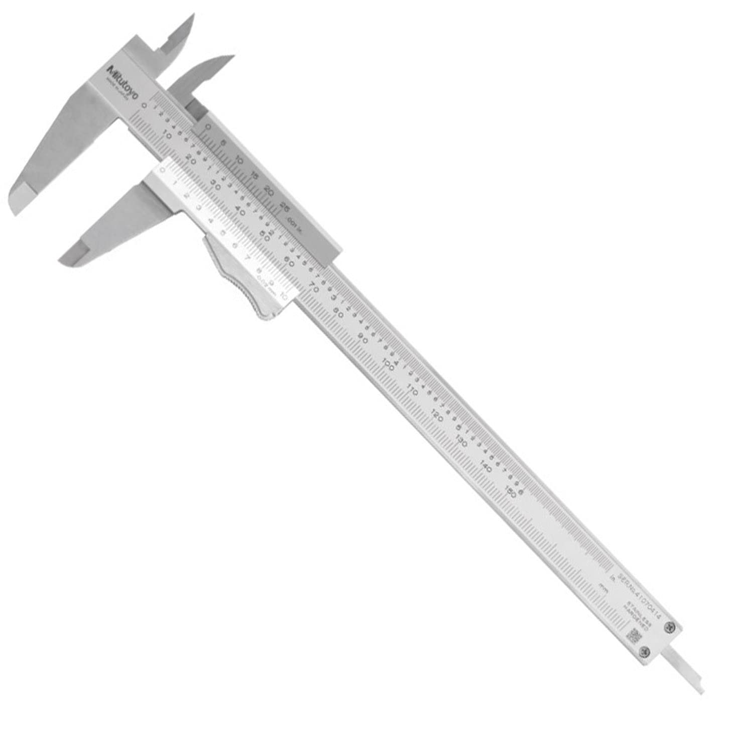 Vrn Cal, 150mm/6 In, .02mm/.001 In, TC, DS