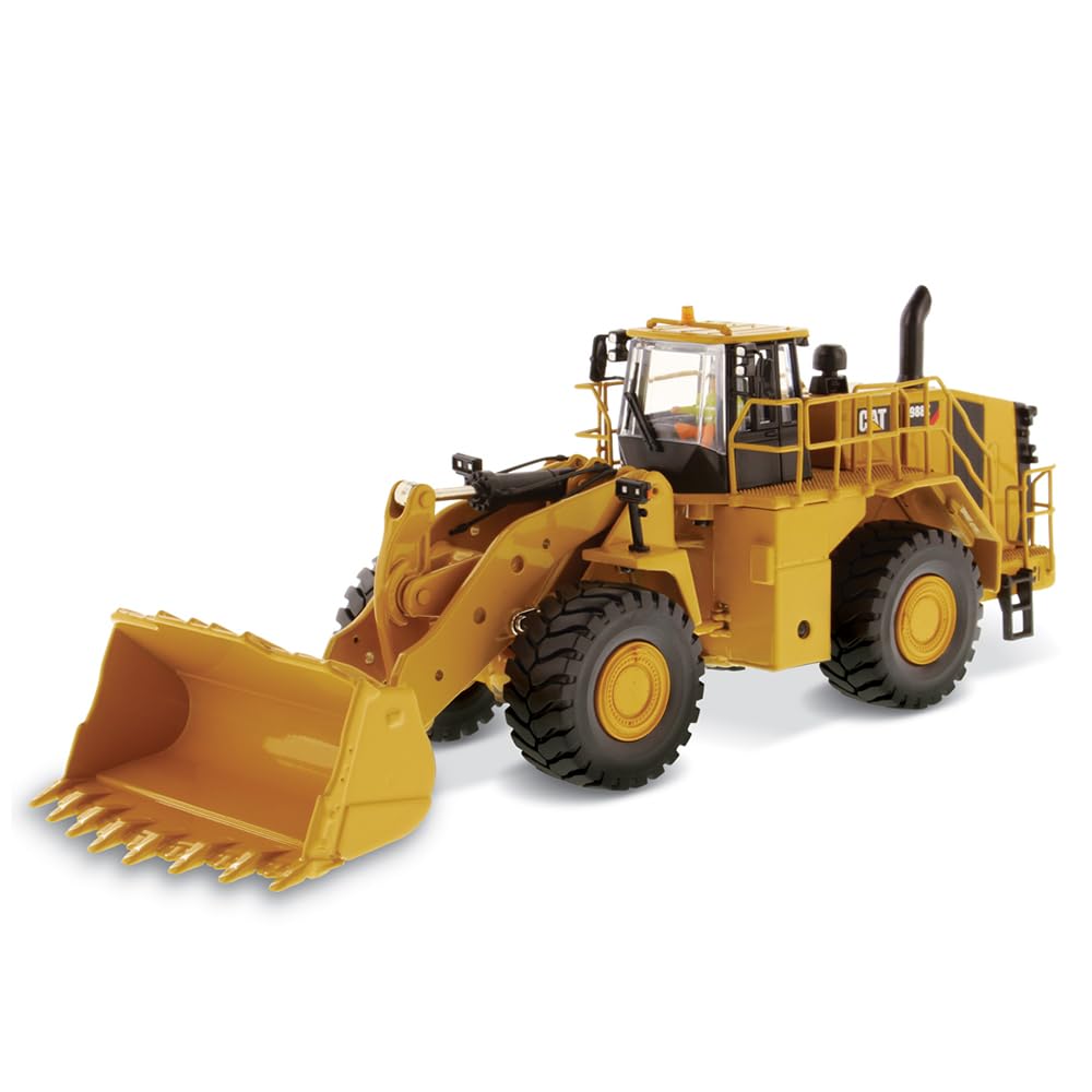 CAT Caterpillar 988K Wheel Loader with Operator High Line Series 1/50 Diecast Model by Diecast Masters