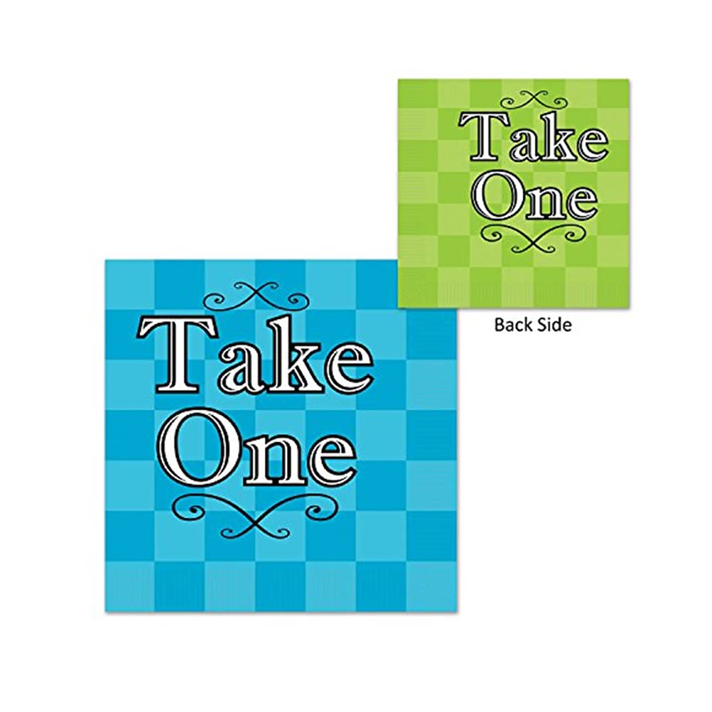 Alice In Wonderland Beverage Napkins