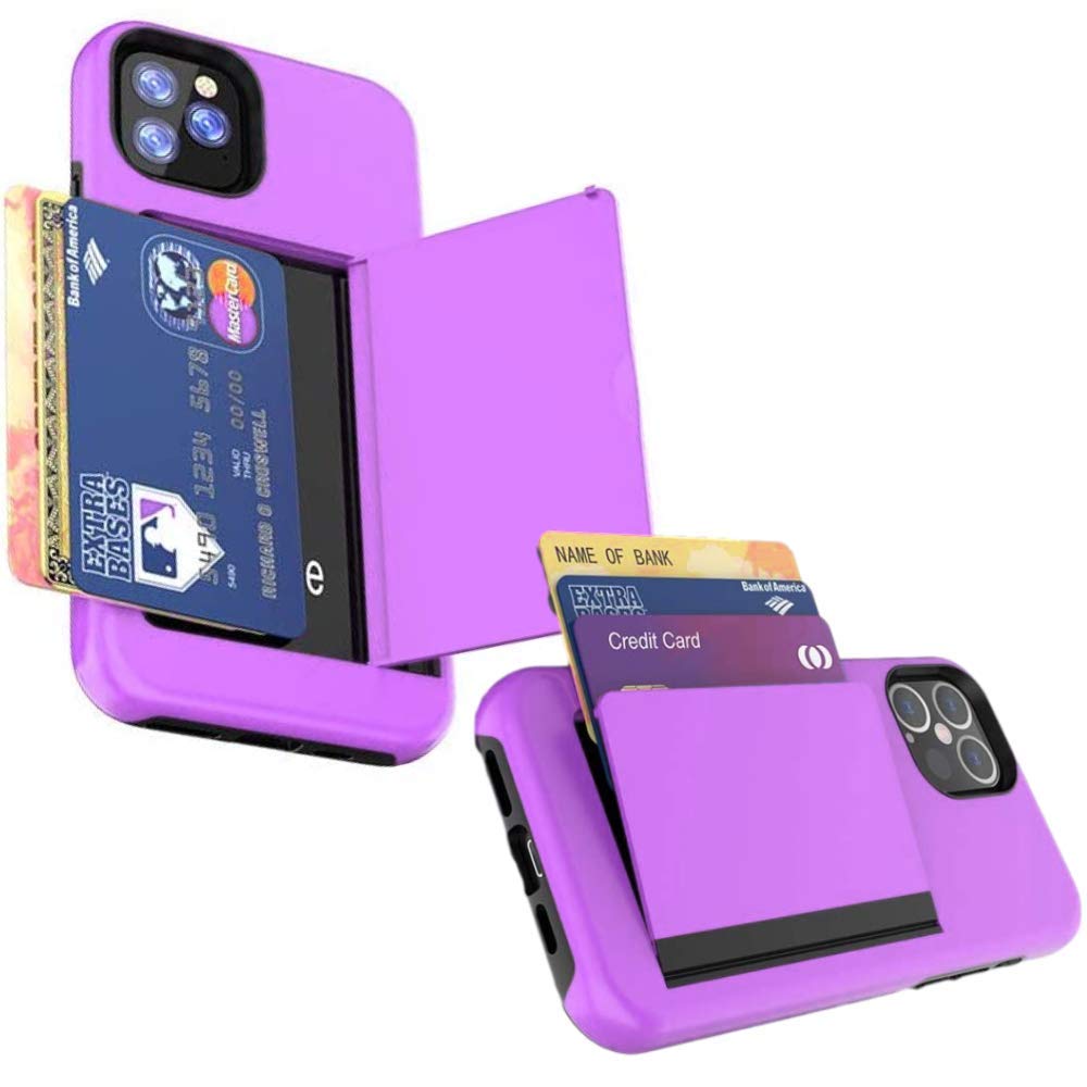 iPhone Hard Back Cover with ID/Credit Card Holder (iPhone12 Pro or iPhone12 Pro Max)