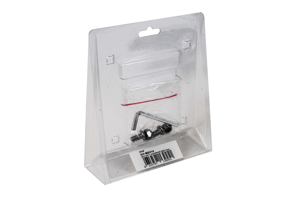 Security Hardware Kit 8mm bolt for LED Light Bar Stainless Steel Anti-Theft locking Nuts Work lights