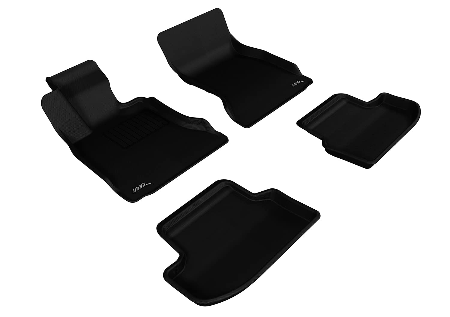 3D MAXpider BMW 5 SERIES SEDAN SDRIVE 2015-2016 KAGU BLACK R1 R2