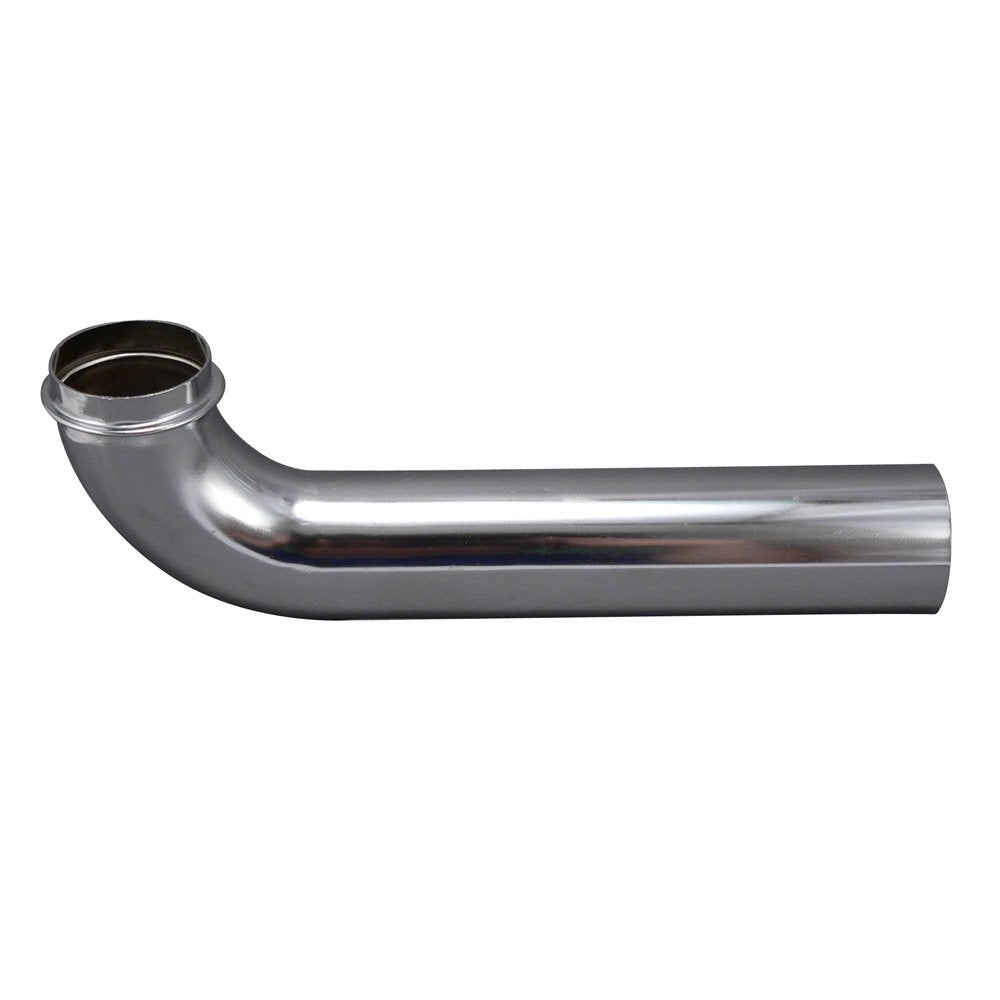 Plumb Pak Pp3Cp Tube With Flange, 1-14 In, 7 In L, 22 Ga Wall Thickness, Chrome Plated