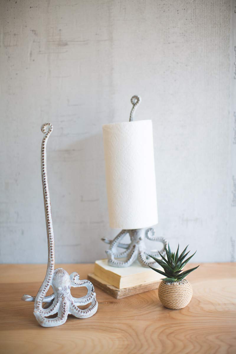 Cast Iron Octopus Paper Towel Holder (Min 2)