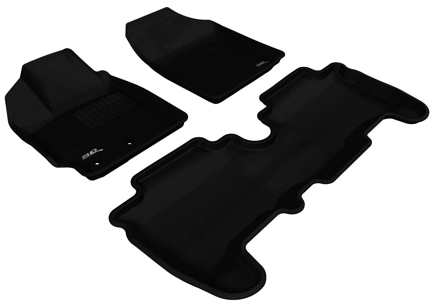 3D MAXpider TOYOTA YARIS 2007-2011 HB KAGU BLACK R1 R2