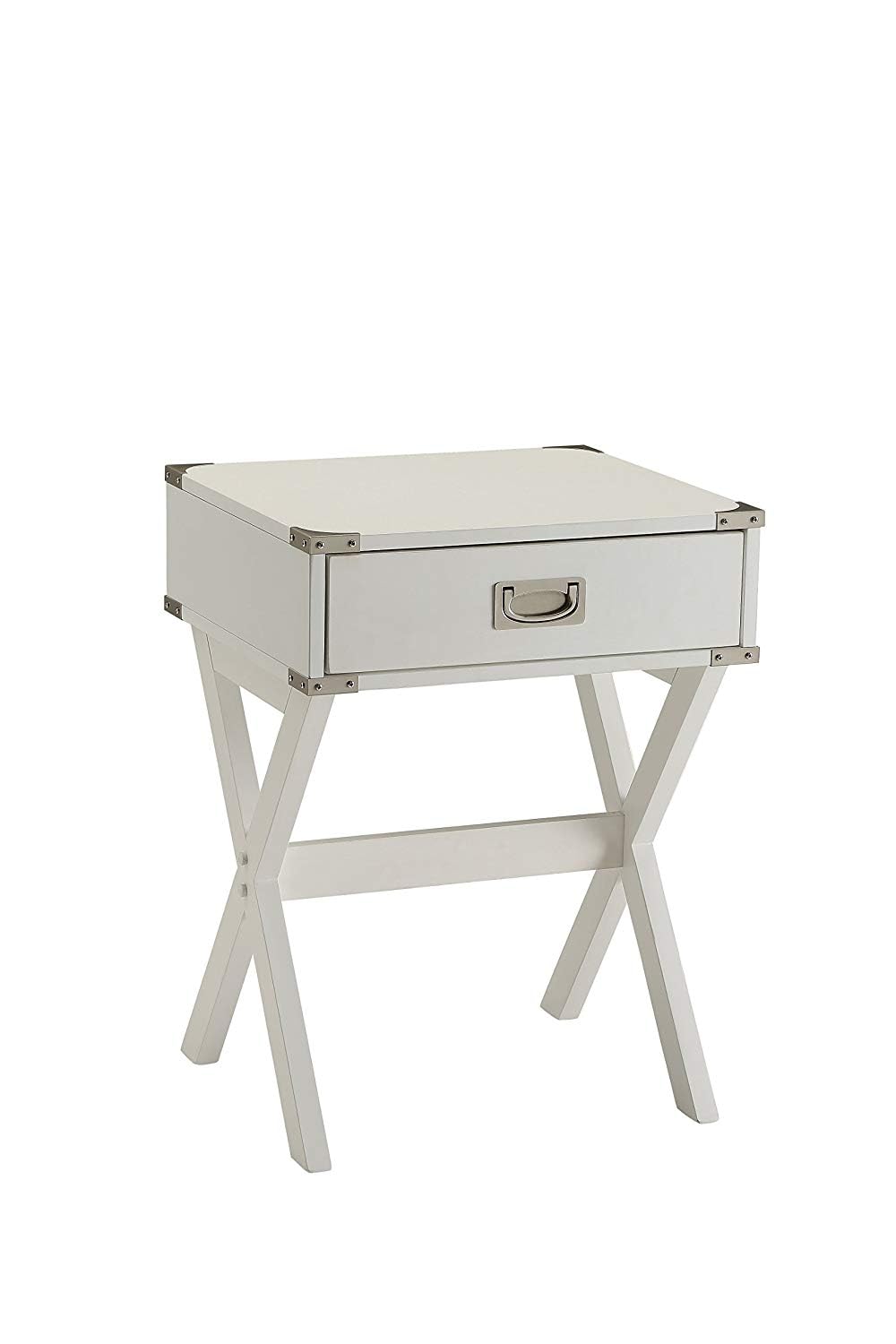 Casafoyer Babs End Table in White