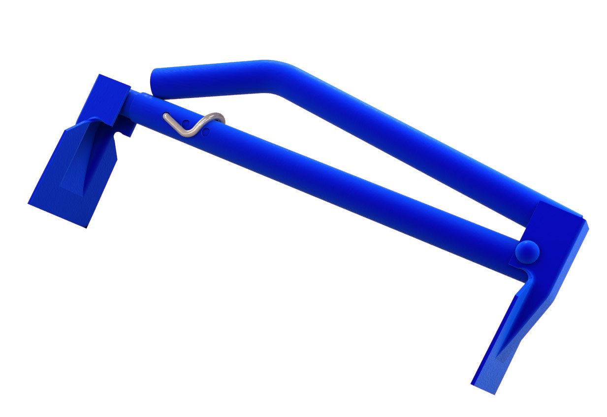 Bon 11-290 Brick Tongs - Round Tube