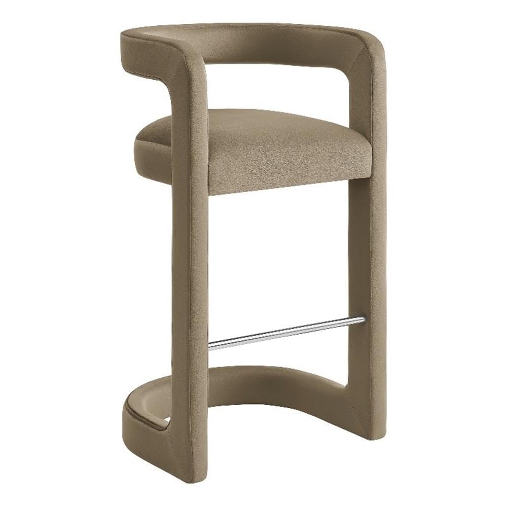 Winslow Performance Velvet Bar Stool by Modway