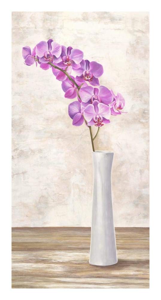 Orchid Arrangement-Paper Art-14x26”