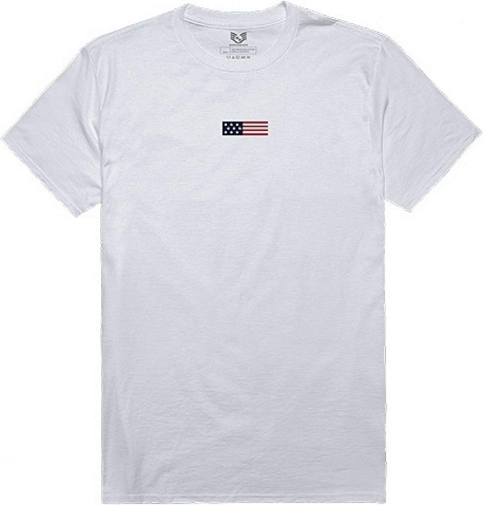 Relaxed Graphic T, US Flag 1, White, XL