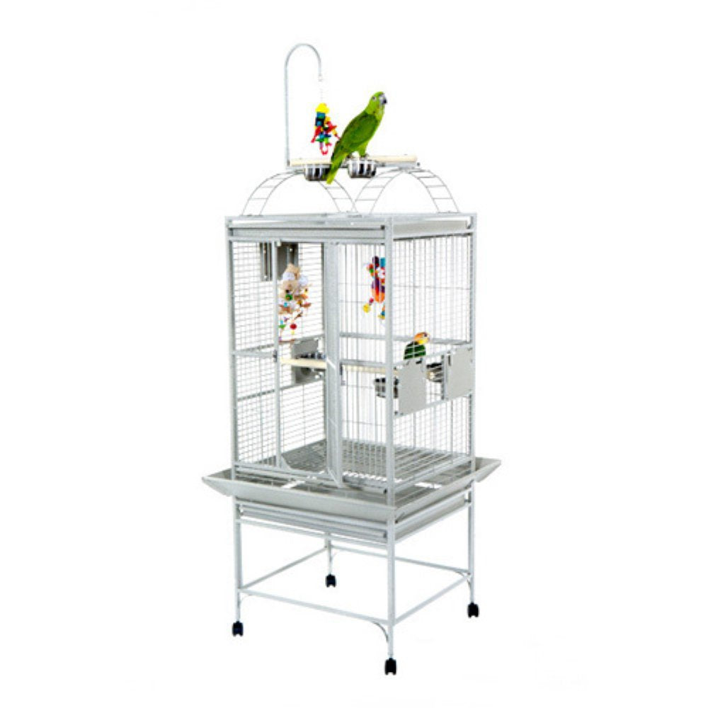 24x22″ Play Top Cage with 5/8″ Bar Spacing 8002422 White