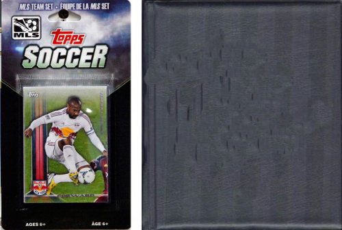 MLS New York Red Bulls Licensed 2013 Topps Team Set and Storage Album